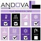 Andova Tiles Easton 5" x 3" Glass Novelty Mosaic Wall & Floor Tile ANDEAS337 - alternate 2